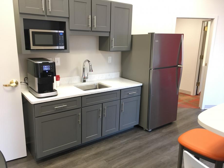 Kitchen at Red Oak Coworking